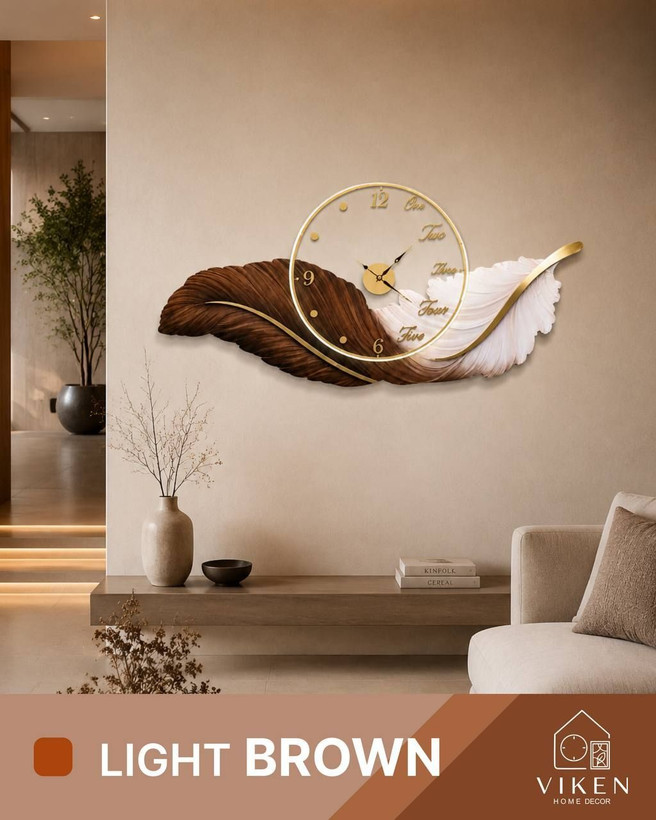 ساعت دیواری نئون دار طرح پر دیلینگ (ابعاد ۱۲۰ در ۵۵ سانتیمتر) به همراه ریموت کنترل